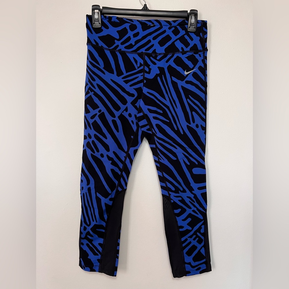 Nike Women’s Blue Patterned Leggings